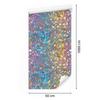 Iridescent glitter wallpaper in blue and beige for the living room and bedroom 50x1000