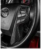 Carbon Fiber Interior Trim for Toyota Vellfire/Alphard Steering Wheel Decoration