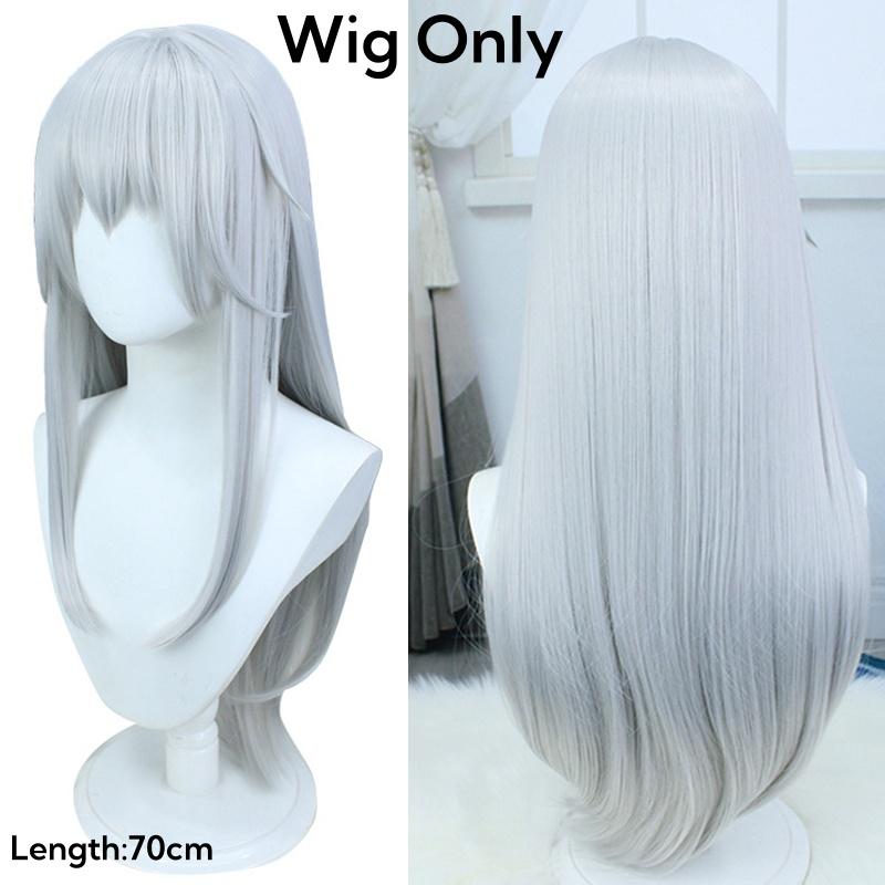 Damen Gojo Satoru Bodycon Kleid Cosplay Kostüm mit Brillen Set für Mädchen Cosplay Dehnbarer Stoff Schwarzes Sexy Kleid Halloween S gray