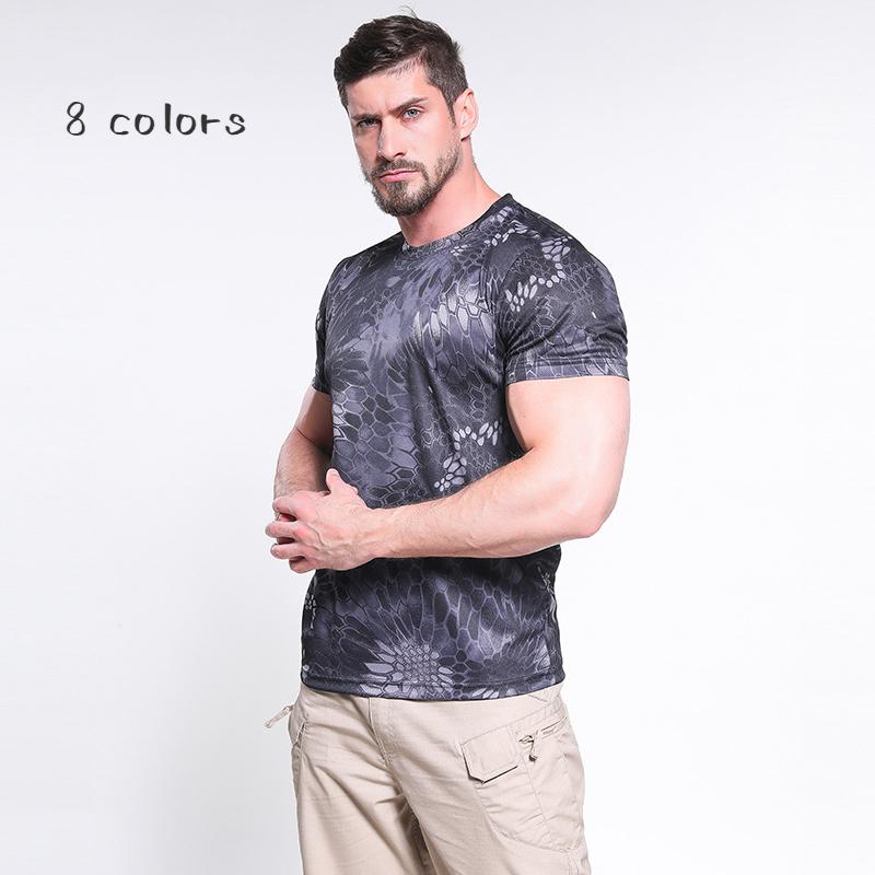 Buy Male Military CS Camouflage Tshirt 