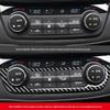 Carbon Fiber AC Switch Trim for 14-19 Toyota RAV4 Interior 