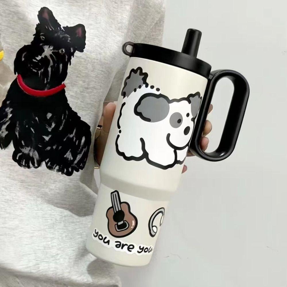 720ml Vacuum Cup Large Capacity Water Mug Creative Insulated Cup  Birthday Gift