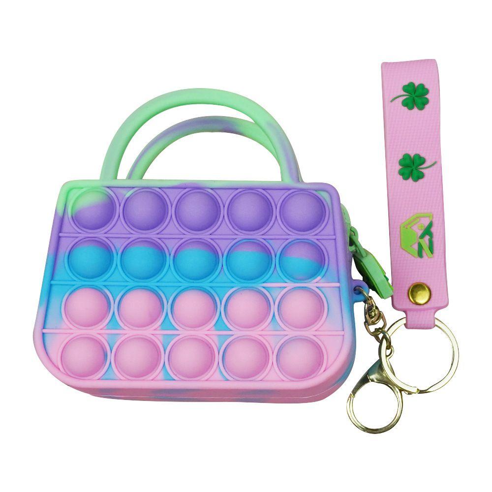 

Мешочек It Pop Bag Игрушки для кончиков пальцев Нажимной пузырь Подвеска Декомпрессионные сенсорные игрушки Color