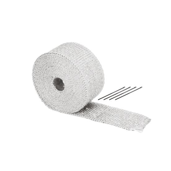 Exhaust Heat Wrap Fiberglass for Headers Easy Installation Muffler & Pipes Fireproof Insulation Heat Shield Wrap