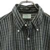 Robert Kirk Ltd 60s Vintage Check Pattern Short Sleeve Button Down Polo Shirt Men's Used