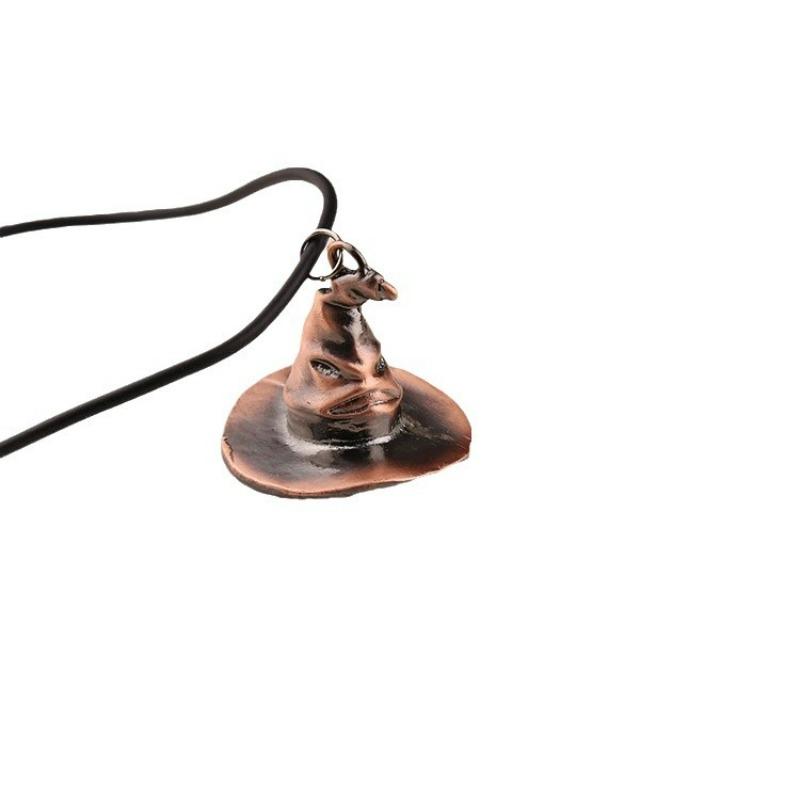 Zubehör desselben Retro-Zauberhut-Halsketten-Schlüsselanhängers