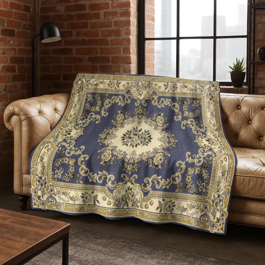 Persian Bohemian Series Pattern Flannel Blanket Soft Warm Blanket for Home Bedroom Office Travel Camping Picnic Gift To Friend