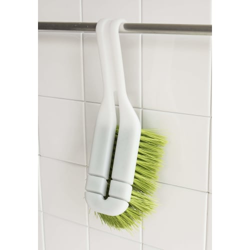 Seiei Bathroom Cleaning Brush, White, 10cm Long x 27cm Wide x 10cm High, Brush Craftsman Series, Bathtub Brush