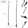 IRIN Violine Bogen 4/4 Größe Hohe Qualität Kohlefaser Material Violine Bogen Reines Rosshaar Violine Bogen Haare Saiten Instrumententeile
