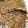 Handgefertigte Baumwollgewebte Gestrickte Quasten Umhängetasche Vintage Schulter Umhängetasche Damenmode Strand Sommer Handtaschen 2023 Tasche