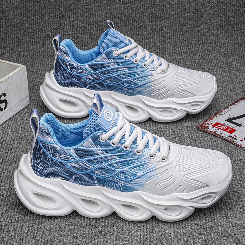 

Luxury Men s Sneakers Summer Lightweight Men shoe Mesh Breathable Shoes for Men Outdoor Platform Running Shoes 45 синій