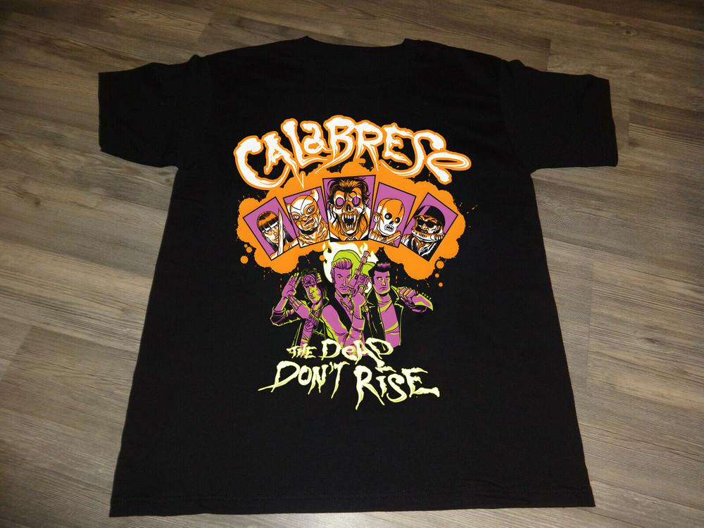 Calabrese band  Size S-4XL Short Sleeve Men Cotton Gifl CG967 Unisex T-Shirt XXXXL