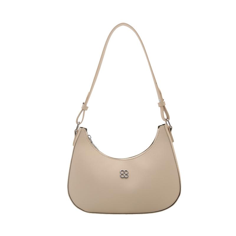 Trendy Solid Color Commuter Messenger Bag Summer New Versatile Shoulder Bag Trendy Handbag Bag