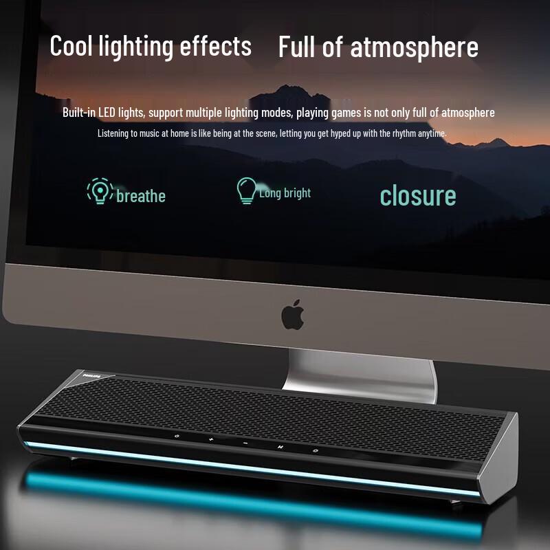 Philips SPA725 Hi-Fi Bluetooth Computer Speaker CN plug (adapter included)