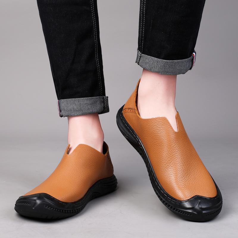 ModeHandgemaakte Herenschoenen Mocassins Loafers Heren Casual Leer Kantoor Schoenen Heren Instappers Heren Kledingschoenen Grote Maat 35-47