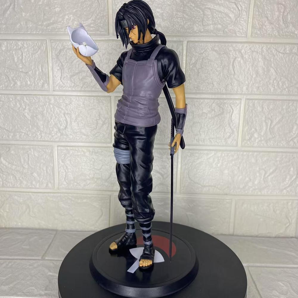 28CM Uchiha Itachi Figure Anime NARUTO Crow Shippuden Animation Model Toy Gift Collection Decoration Ornaments Artwork PVC