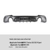 BMW 3 Series Coupe E92 E93 M Sport Rear Bumper Lip Diffuser Modification.