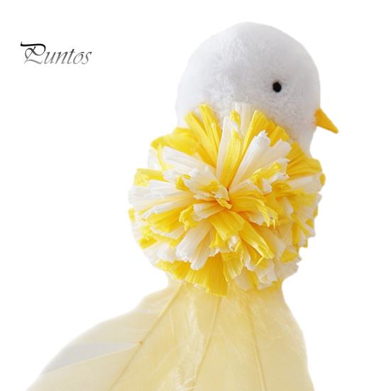 Kitten Chew Toy Feather Chicken Cat Raffia Yellow Chick Catnip Plush Boredom Relief Teething for Solo Enterainment