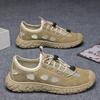 Men's Breathable Mesh Non-Slip Casual Shoes for Work and Sports