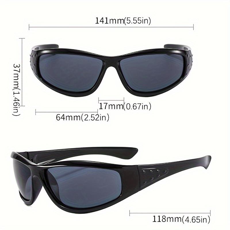 Lunettes de mode Y2K pour hommes et femmes - Lunettes multifonctionnelles et élégantes, idéales pour différentes activités