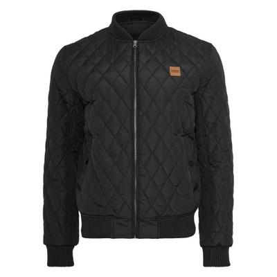 Urban Classics Mens Diamond Nylon Quilted Jacket