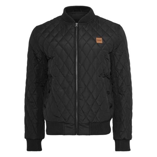 Giacca Imbottita Trapuntata in Nylon a Diamante da Uomo Urban Classics