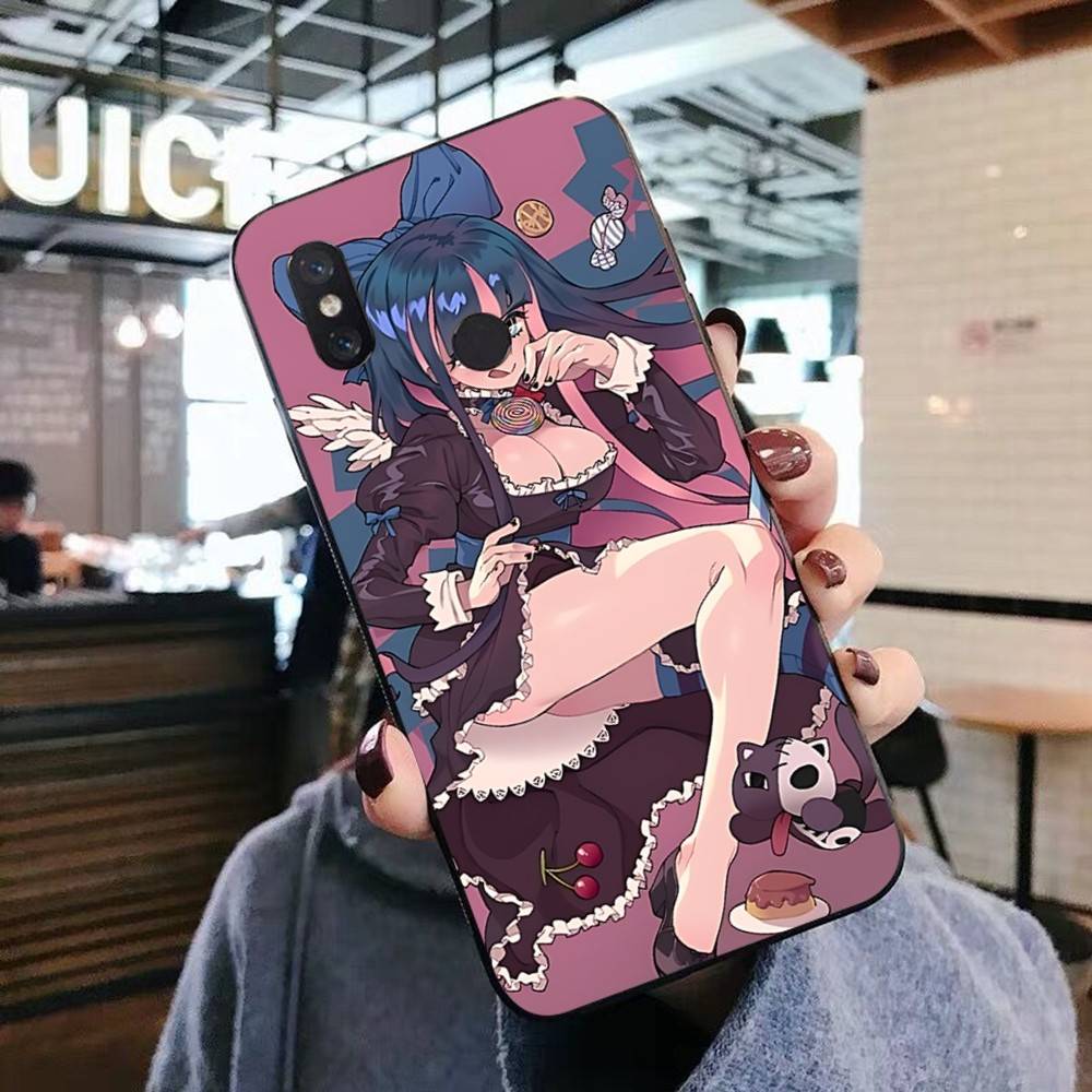 Anime Panty And Stocking With Garterbelt Phone Case For Xiaomi Mi 5X 8 9 10 11 12 Lite Pro 10T PocoX3pro PocoM3 Note 10 Pro Lite