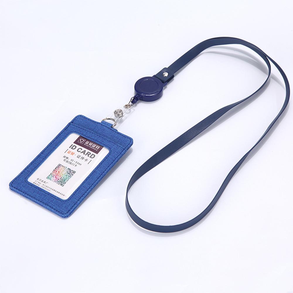 Wallet Coin Bag Lanyards ID Badge Holder Credit Card Holder Strap Card holder Protect Cover Bag