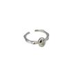Geometric Hollow Croissant Open Ring for Women - Trendy, Unique Design for Index Finger