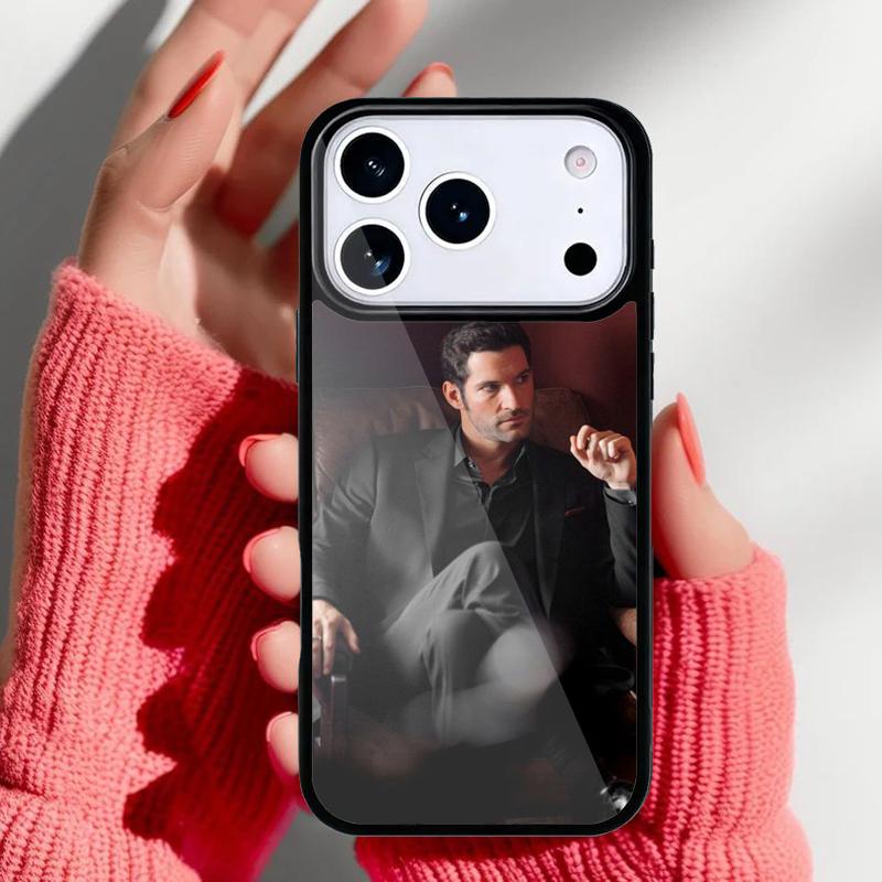 American TV Lucifer Phone Case for iPhone 17 16 15 14 13 Pro Max Back Cover for 12 11 Pro Coque
