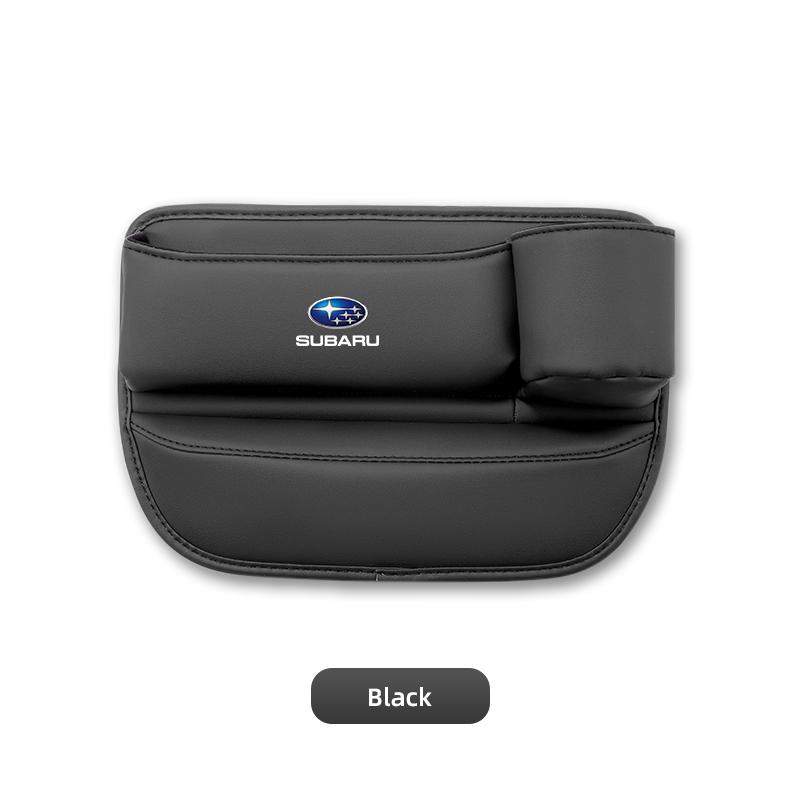For Subaru Impreza Legacy WRX STI BRZ Levorg Forester XV Outback  Car Seat Gap Storage Box Leather Cup Holder Organizer Z18