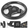 320mm 12.5in Car Steering Wheel 6 Bolts Hole Universal Auto Modified AccessoryCarbon Fiber Style