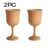 Wooden Handmade Wine Glasses Retro Dinnerware Goblet Vintage European Style Spirit Vodka Champagne Glasses Bar Home Decor