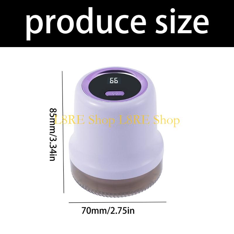 Depilador de Tecido L8RE Recarregável Portátil para Casaco Manta Sofás Almofada Roupas