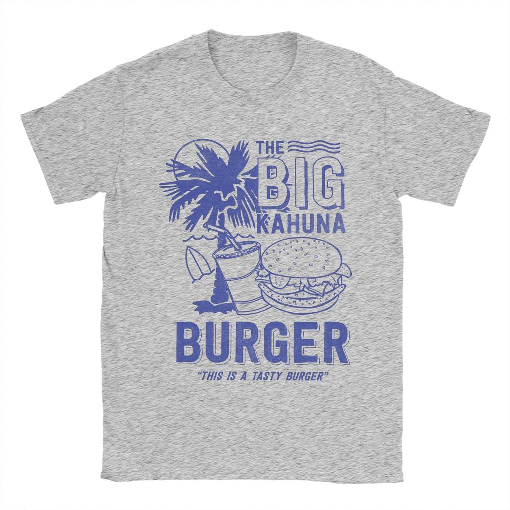 Unisex TShirt The Big Kahuna Burger Pulp Fiction Cool Cotton Tees Quentin Tarantino T Shirt Crew Neck Clothing Gift Idea
