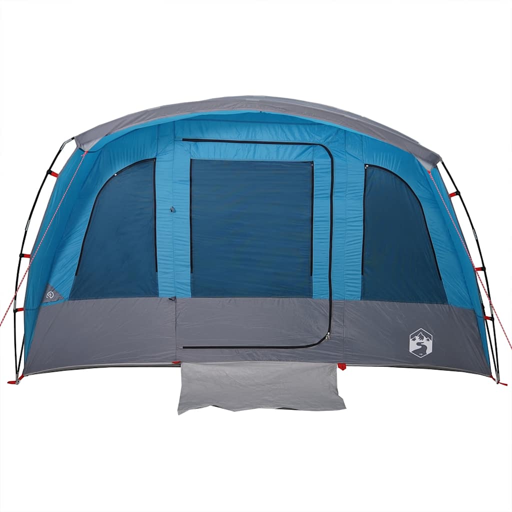 Tunnel Family Tent for 8 Persons Blue Waterproof
