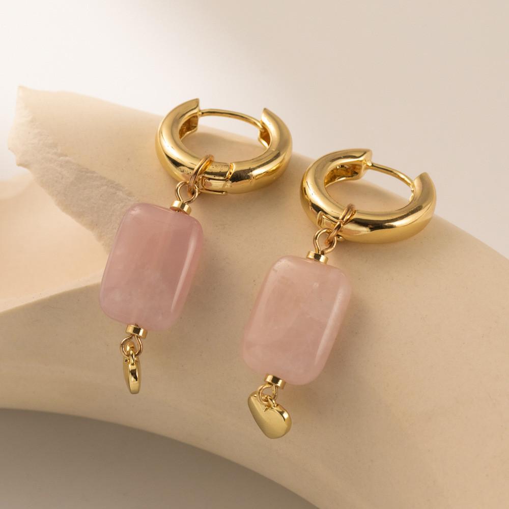 Light Fashionable Purple Heart Earrings For Women Fall Collection 2023