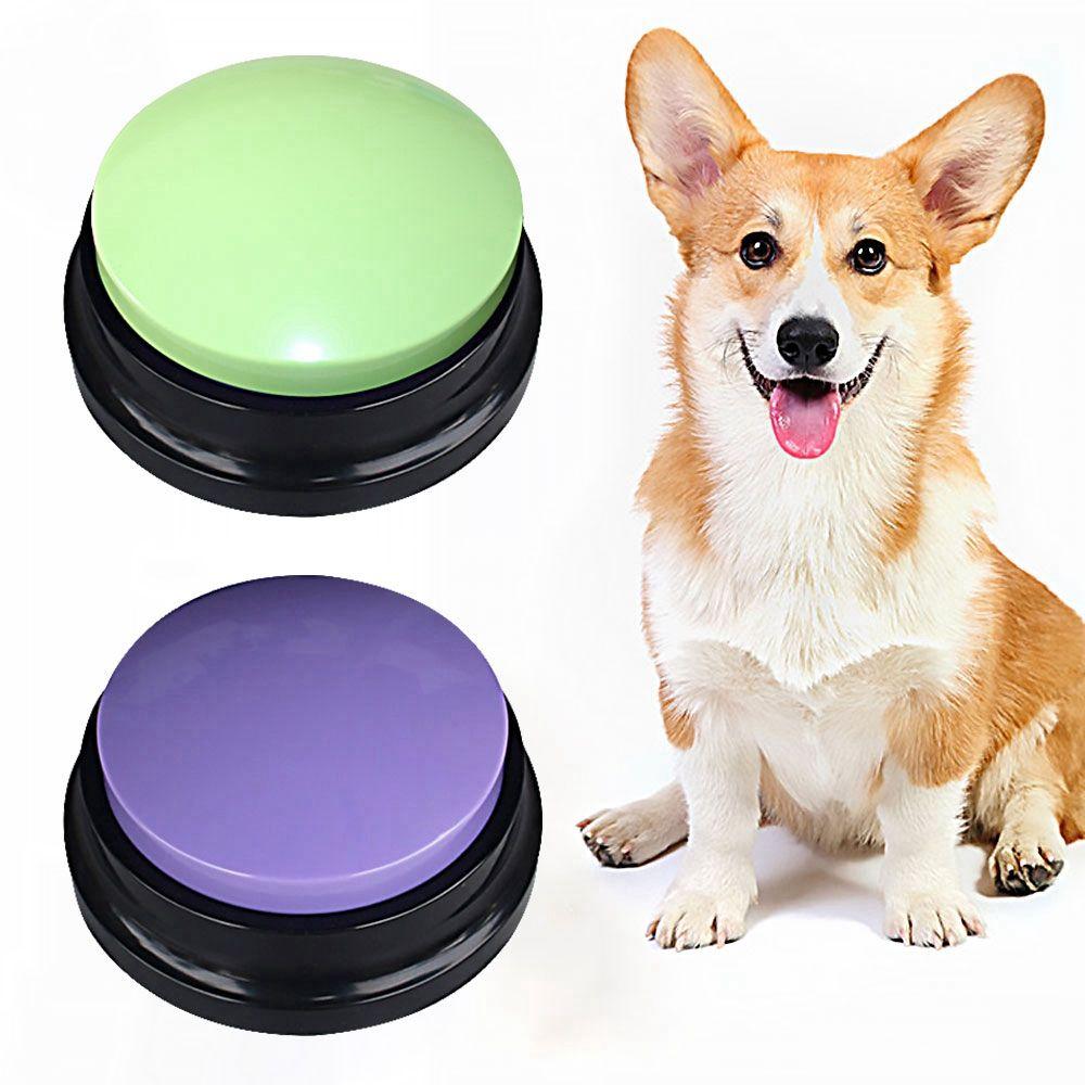 Noise Makers Voice Recording Sound Button Answering Buttons Dog Toys Talking Button Recording Toy