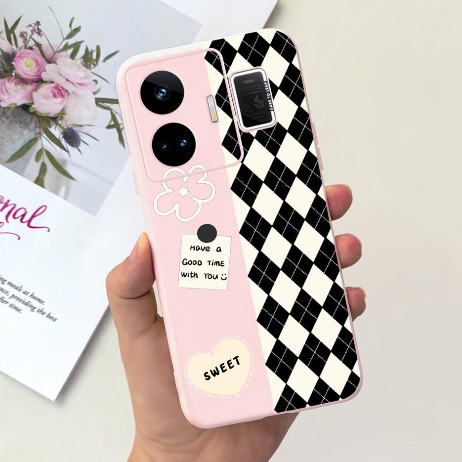 For Realme GT Neo 5 Case RMX3706 Stylish Art Painted Back Cover Soft TPU Phone Case For Realme GT Neo5 240W Fundas 6.74'' Bumper
