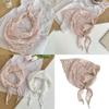 Soft Triangular Lace Scarf For Women Summer Fashion Essential Breathable Fabric & Portable Fold Feature