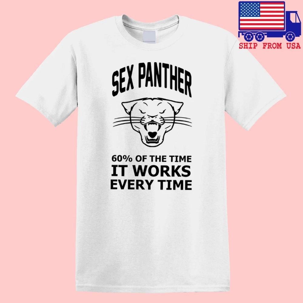 Anchorman Sex Panther Men s White Size S-5XL 4XL