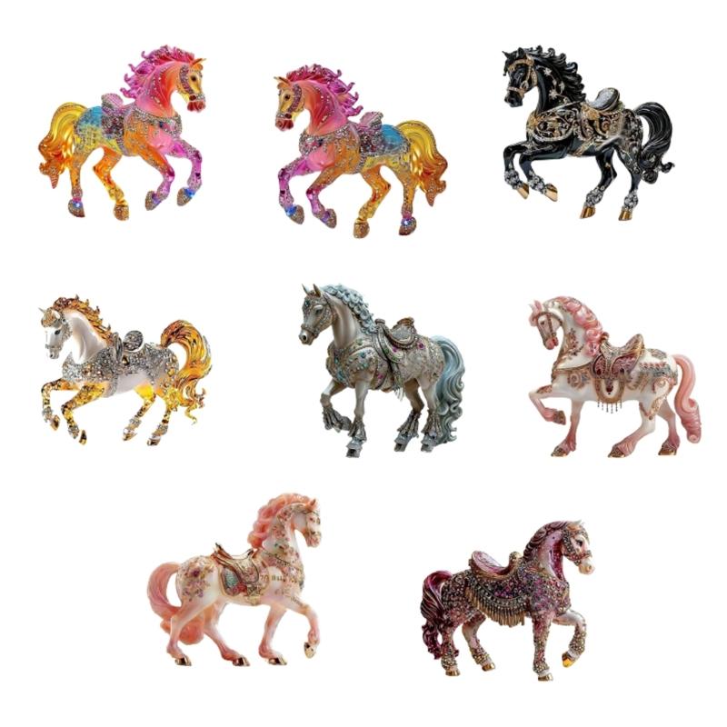 

Pack of 8 Durable Acrylic Holiday Ornament with Attached Gold Cord Ideal for Child Safe Decors in Various Home Setting 1