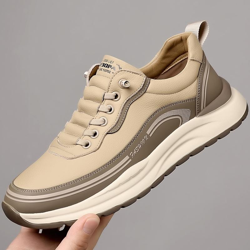 Spring and Autumn new men's cotton shoes casual men's shoes versatile, lightweight non-slip soft-soled trendy shoes