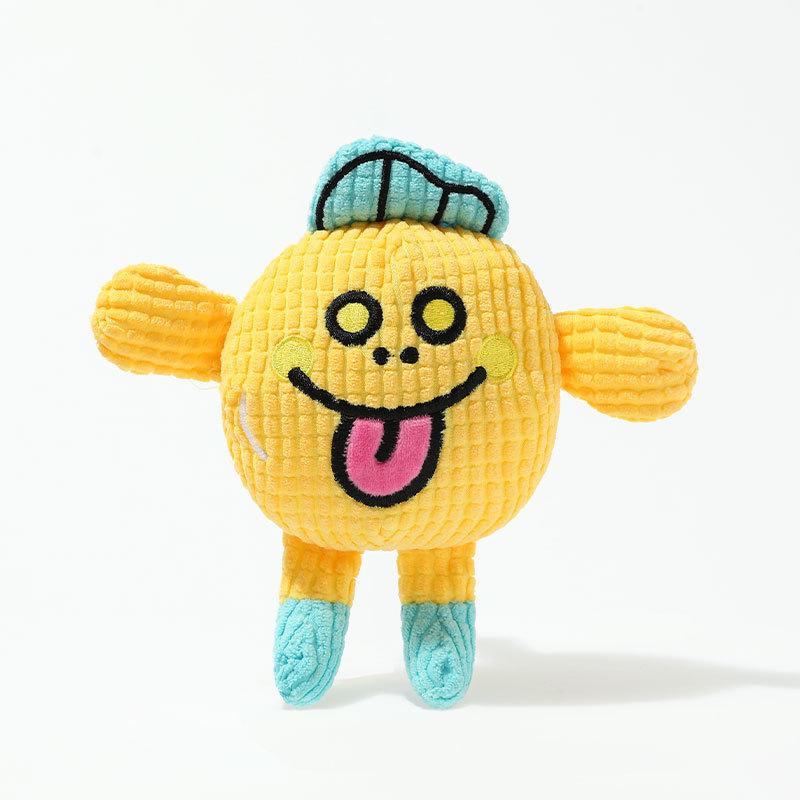 

Cute Pet Toys for Cats & Dogs - Self-Playing Interactive Chew Toys, Molar Teeth Cleaning, Anti-Boredom Durable Toys for оранжевый