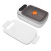 Electric Lunch Box Food Heater USB Rechargeable Food Storage Warmer Container 1000ML Stainless Steel 7 Heating Levels 14000mAh Battery