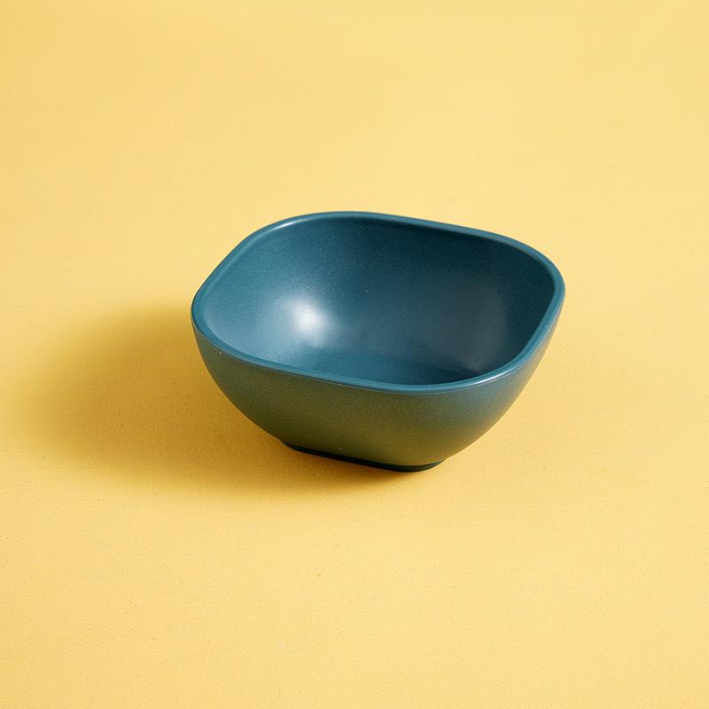Thick Square Solid Color Vinegar & Soy Sauce Dipping Dish