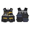 Men Work Utility Tool Vest Workwear with Multiple Pockets Outdoor Fishing Vest Adjustable Straps Convenient Tool Pockets