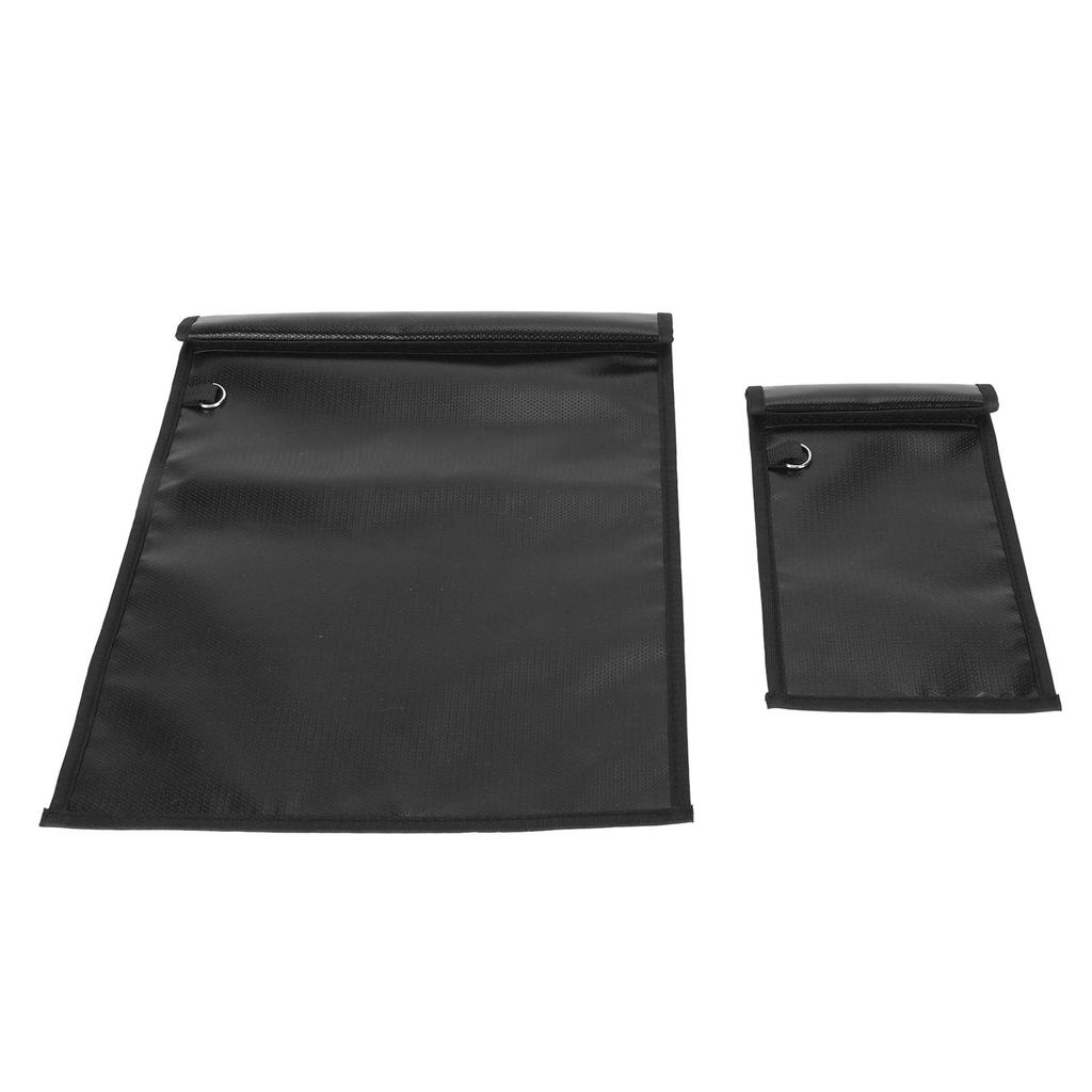 2pcs Faraday Bag for Phones and Car Keys Signal Blocking Bag Waterproof Fireproof Radio Frequency