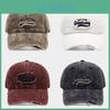 Bestickte Vintage-Baumwoll-Baseballkappe Mit Verstellbarer Passform Für Lässige Outdoor-Kleidung