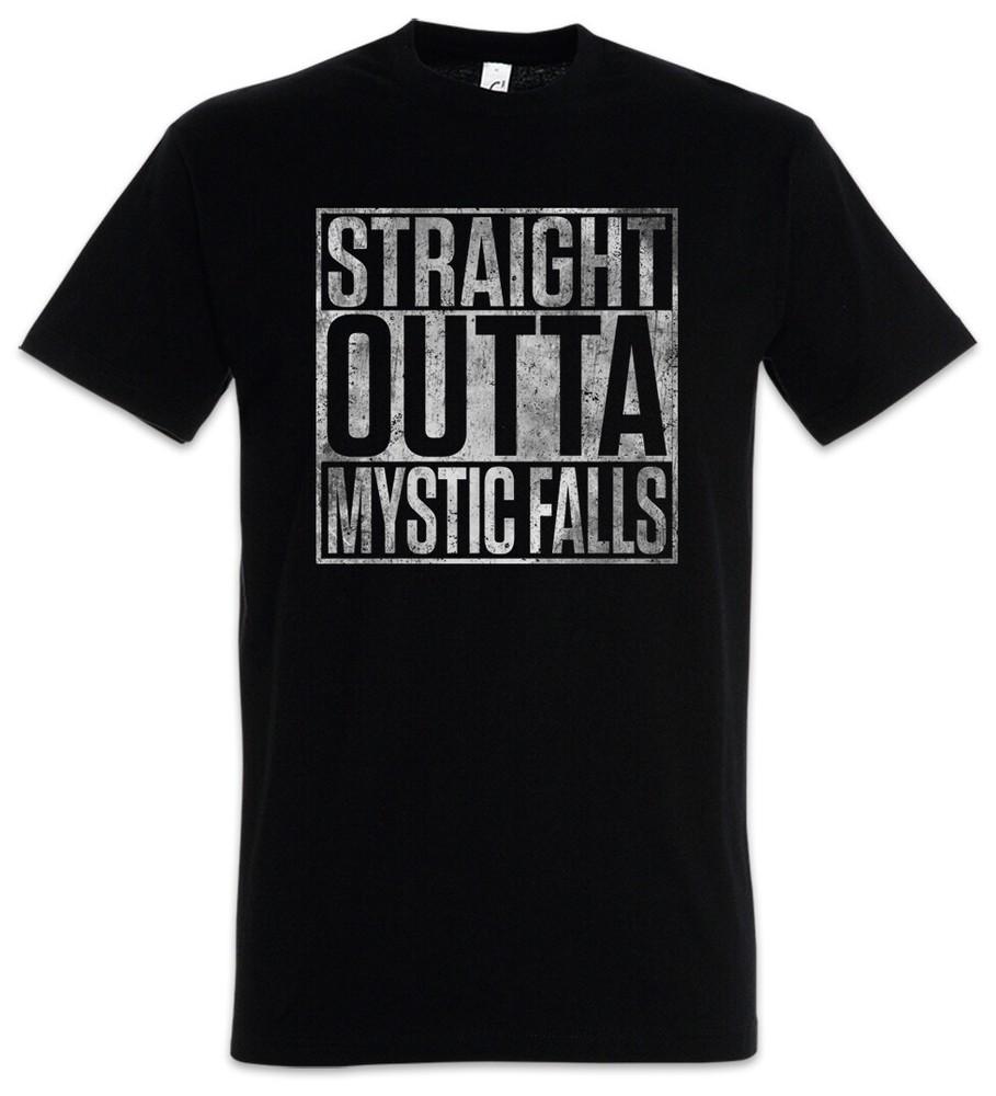 

Straight Outta Mystic Falls Men s T-Shirt The Vampire Vampire Elena Katerina XL